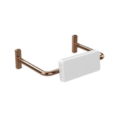 Meir Care Range Toilet Back Rest - Lustre Bronze Mcr-Rest-Pvdbz