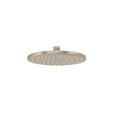Meir Round Shower Rose 200Mm - Champagne