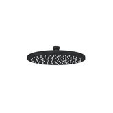 Meir Round Shower Rose 200Mm - Matte Black