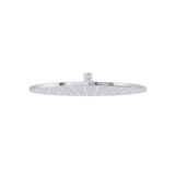 Meir Round Shower Rose 300Mm - Polished Chrome