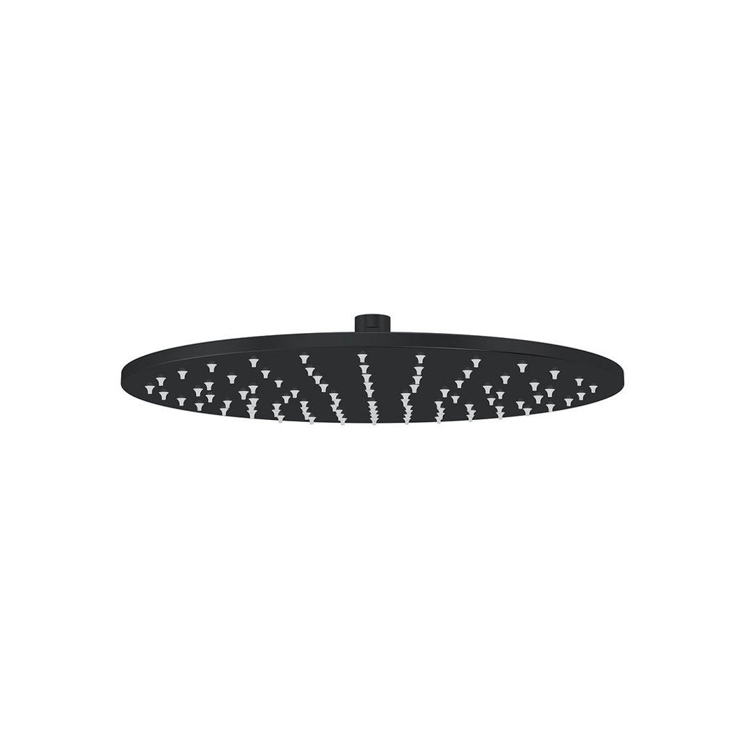 Meir Round Shower Rose 300Mm - Matte Black