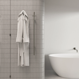 Meir Heated Vertical Towel Rail - Champagne