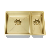 Meir Kitchen Sink One & Half Bowl 670 X 440 - Tiger Bronze