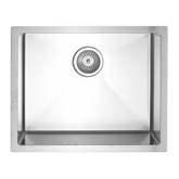 Meir Kitchen Sink Single Bowl 550 X 450 - Stainless Steel