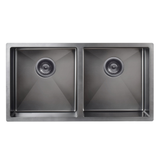 Meir Kitchen Sink Double Bowl 860 X 440 - Shadow