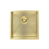 Meir Kitchen Sink Single Bowl 450 X 450 - Tiger Bronze