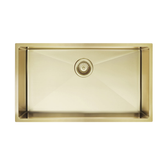 Meir Kitchen Sink Single Bowl 760 X 440 - Tiger Bronze