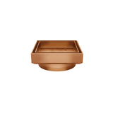 Meir Shower Waste With Tile Insert - Lustre Bronze