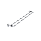 Meir Round Double Towel Rail 900Mm - Polished Chrome
