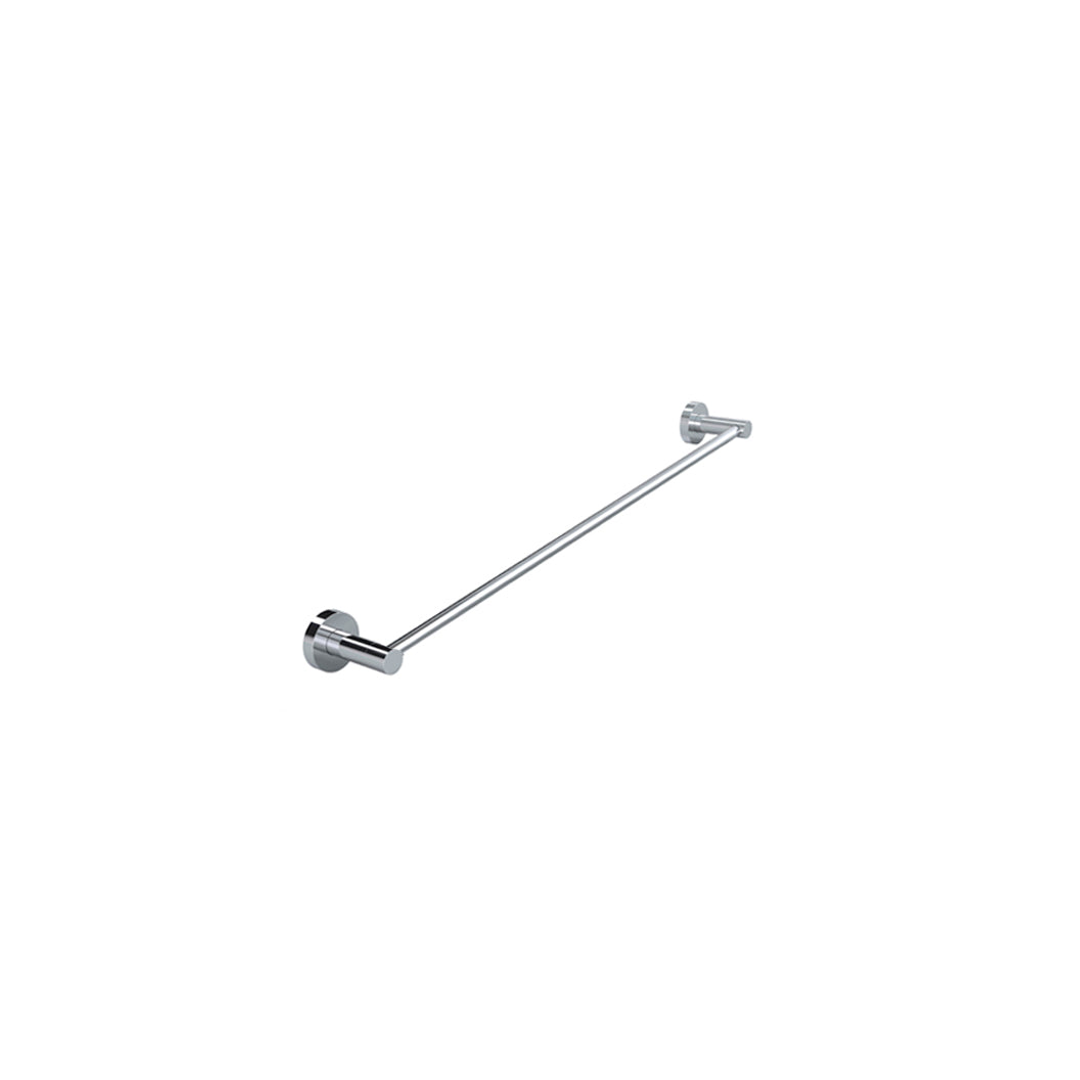 Meir Round Single Towel Rail 600Mm - Polished Chrome