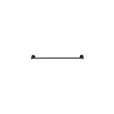 Meir Round Single Towel Rail 600Mm - Matte Black