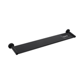 Meir Round Bathroom Shelf - Matte Black
