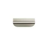 Meir Oppen Edge Pull 75Mm Cabinet Handle - Brushed Nickel