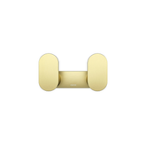 Meir Curvae Double Robe Hook - Tiger Bronze