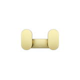 Meir Curvae Double Robe Hook - Tiger Bronze