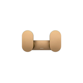 Meir Curvae Double Robe Hook - Lustre Bronze