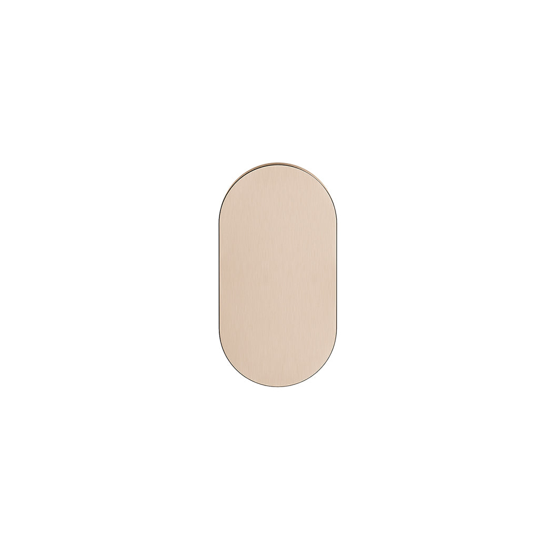 Meir Curvae Single Robe Hook - Champagne