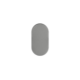 Meir Curvae Single Robe Hook - Shadow