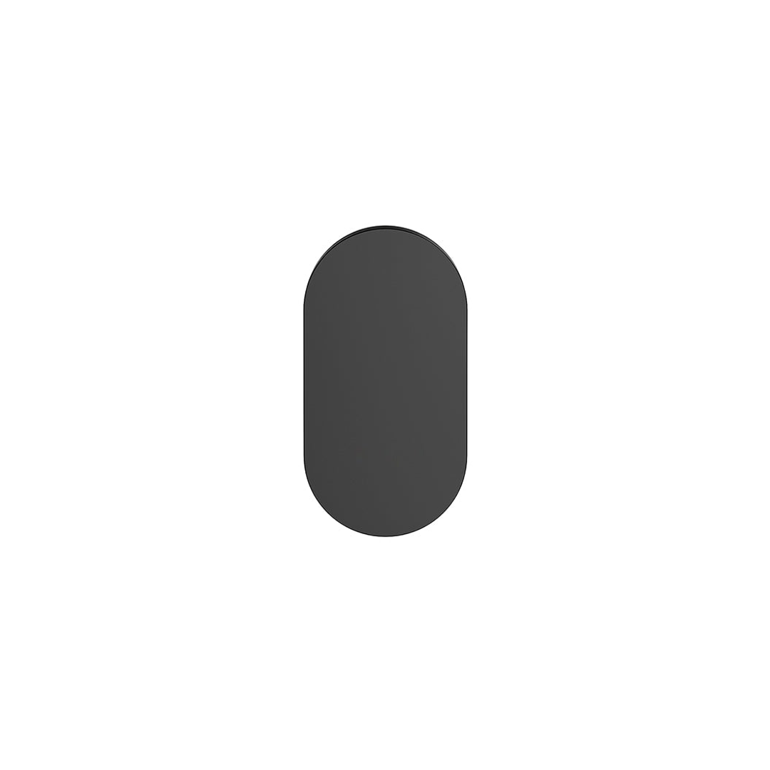 Meir Curvae Single Robe Hook - Matte Black
