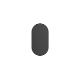 Meir Curvae Single Robe Hook - Matte Black