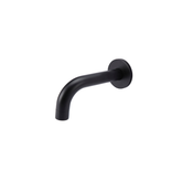 Meir Universal Round Curved Spout 130Mm - Matte Black