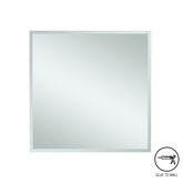 Montana Square 25mm Bevel Edge Thermogroup Mirror 600X750mm - Glue to Wall
