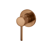 Meir Round Wall Mixer Finish Kit - Lustre Bronze