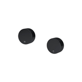 Meir Circular Wall Taps - Matte Black