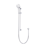Meir Round Three Function Hand Shower On Rail Column - Polished Chrome Mz0402-C