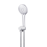 Meir Round Hand Shower On Swivel Bracket - Matte Black