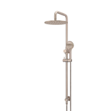 Meir Round Combination Shower Rail 300Mm Rose Three Function Hand Shower - Champagne