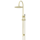 Meir 300Mm Round Overhead Shower Set Single Function Hand Shower - Tiger Bronze