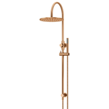 Meir 300Mm Round Overhead Shower Set Single Function Hand Shower - Lustre Bronze