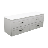 Fienza Newport 1500 Sgl Wall Hung Vanity 2D/4Dr Cabinet Only