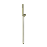 Nero Round Showeer Bracket - Brushed Gold