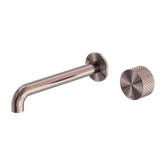 Opal Progressive Wall Basin Nero Mixer 185mm Spout - Brushed Bronze