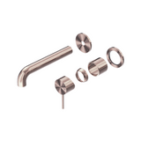 Nero Mecca Wall Basin/Bath Mixer Separete Back Plate 160Mm Trim Kits Only