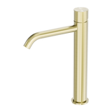 Zen Ss316L Tall Basin Nero Mixer Handless - Brushed Gold