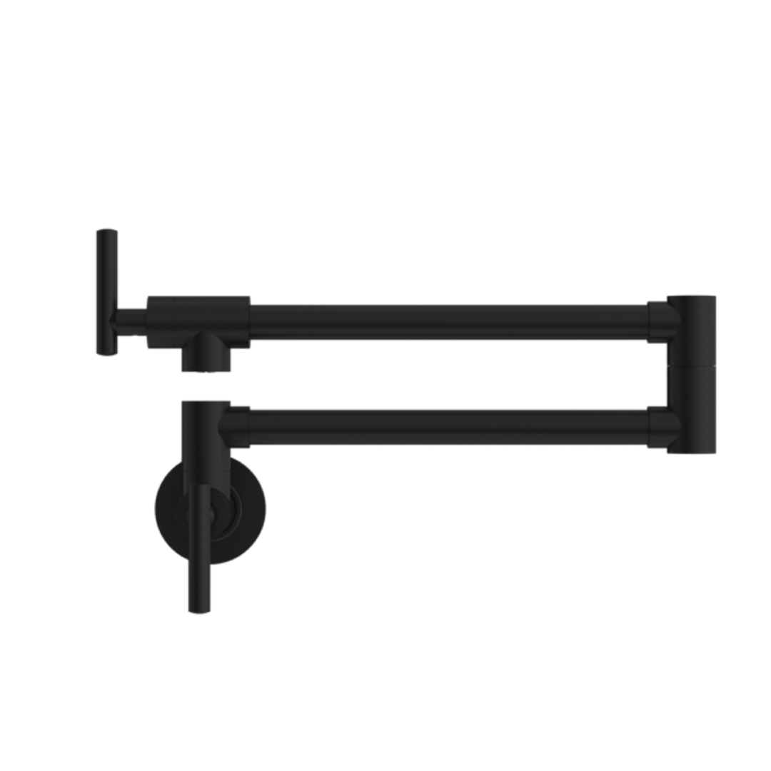 Nero Zen 316L Stainless Steel Pot Filler - Pvd Black