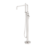 Zen Ss316L Freestanding Bath Nero Mixer - Brushed Nickel
