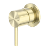 Zen Ss316L Nero Shower Nero Mixer - Brushed Gold