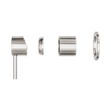 Zen Ss316L Shower Nero Mixer Trim Kits Only - Brushed Nickel