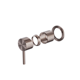 Zen Ss316L Nero Shower Nero Mixer Trim Kits Only - Brushed Bronze