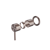 Zen Ss316L Nero Shower Nero Mixer Trim Kits Only Brushed Bronze