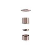 Zen Ss316L Nero Shower Nero Mixer Trim Kits Only - Brushed Bronze