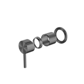 Zen Ss316L Nero Shower Nero Mixer Trim Kits Only - Graphite