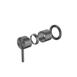 Zen Ss316L Nero Shower Nero Mixer Trim Kits Only - Graphite