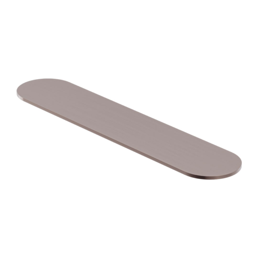 Nero Zen Ss316L Metal Shower Shelf - Brushed Bronze