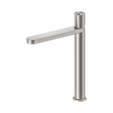 Nero Pure Ss316L Tall Basin Mixer - Brushed Nickel