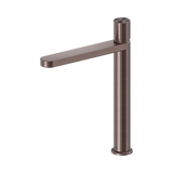 Nero Pure Ss316L Tall Basin Mixer - Brushed Bronze